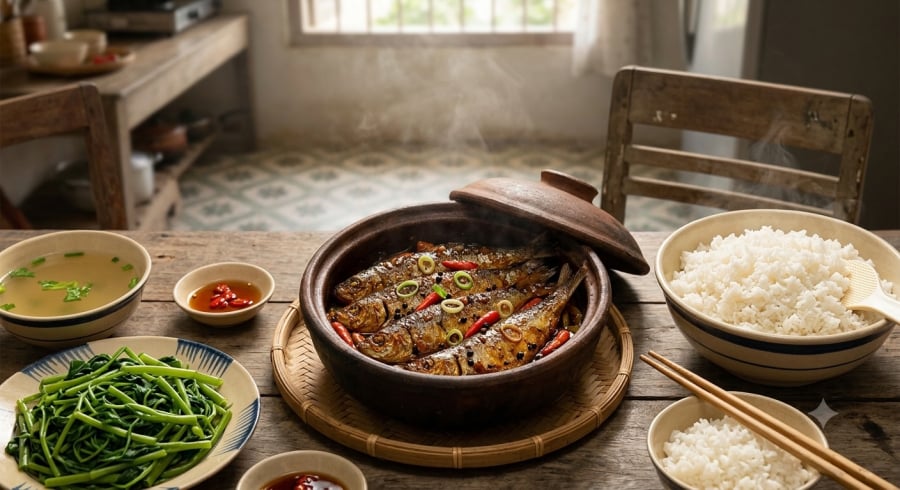 Chế biến cá trích bằng cách kho, hấp hoặc nướng giúp giữ được nhiều dưỡng chất và hương vị thơm ngon.