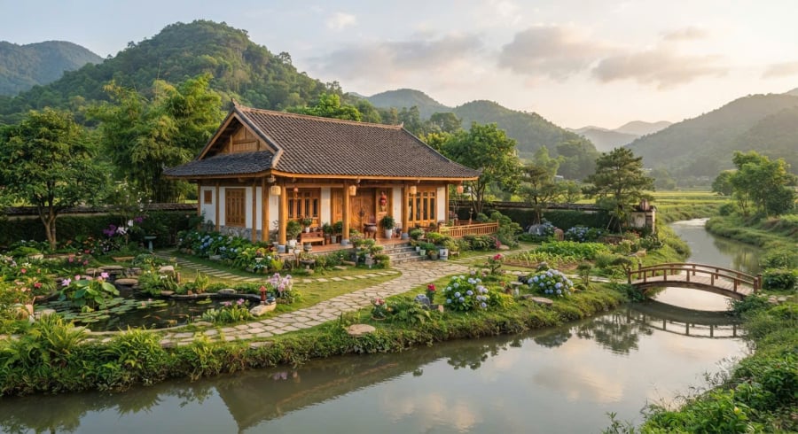 Nhà phong thủy tốt 