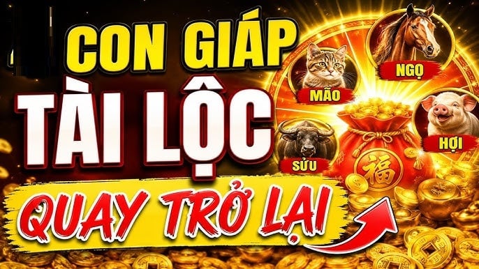 Ăn Lộc ông Địa, 3 con giáp lương tăng - thưởng đến - tiền về