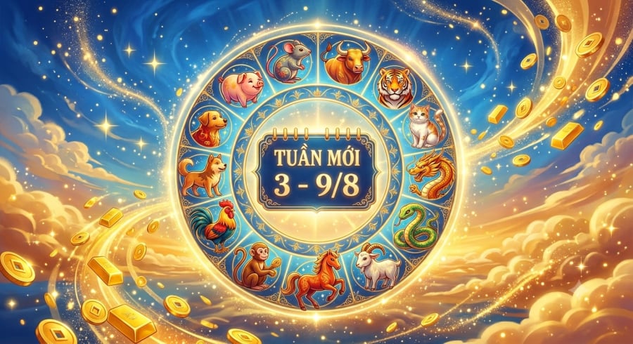 Tử vi tuần mới từ 3 - 9/8 dự báo nhiều thay đổi về tài lộc, cơ hội kiếm tiền và công việc của 12 con giáp.