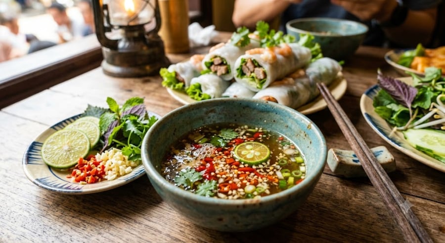 Nhờ thêm tỏi ớt vào bước cuối cùng khi đường và chanh đã hòa tan, tỏi ớt sẽ nổi hoàn toàn lên bề mặt, tạo màu sắc bắt mắt.