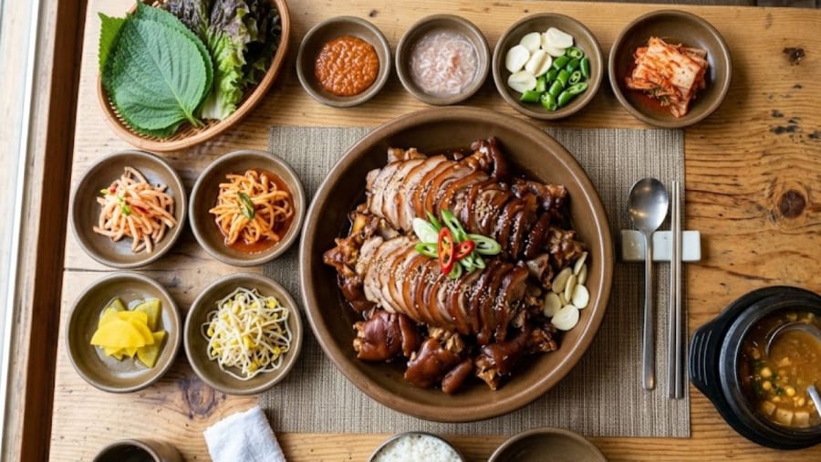 Chân giò hầm Hàn Quốc là món ăn không khó nấu.