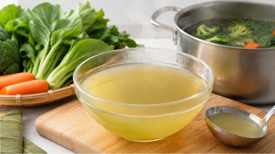Nhà bạn có dùng nước rau luộc không?