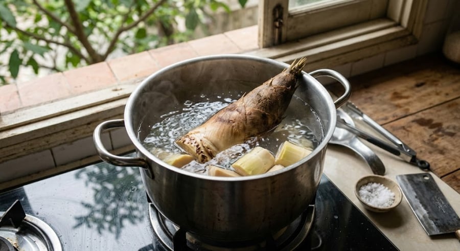 Đây là loại chất độc có thể gây ra các triệu chứng như say măng, đau đầu, nôn mửa, đầy hơi, thậm chí dẫn đến ngộ độc cấp tính nếu ăn phải măng chưa qua xử lý nhiệt hoặc ngâm rửa kỹ.    