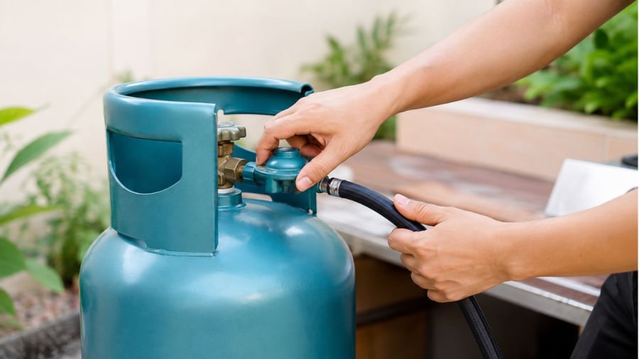 Tại sao các bình gas lại được sơn màu?