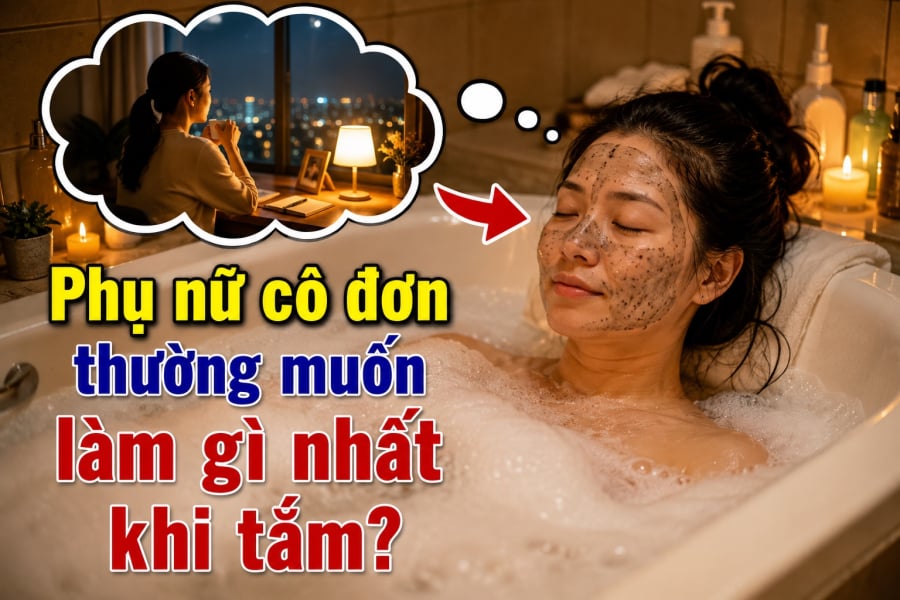 Có người từng nói rằng phòng tắm là nơi duy nhất trong căn nhà mà một người có thể gác lại mọi vai diễn. 