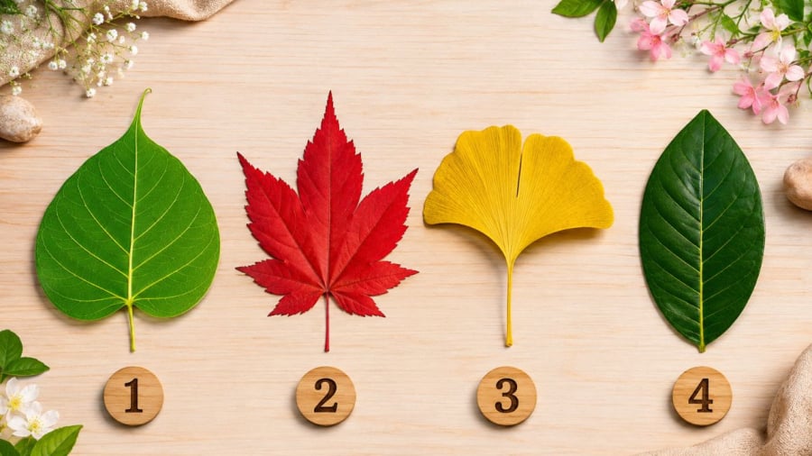 Bạn chọn chiếc lá nào?