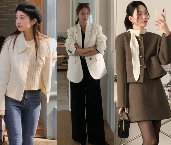 Một chiếc blazer có thể biến bộ trang phục đơn giản thành set đồ có tính chuyên nghiệp cao hơn.