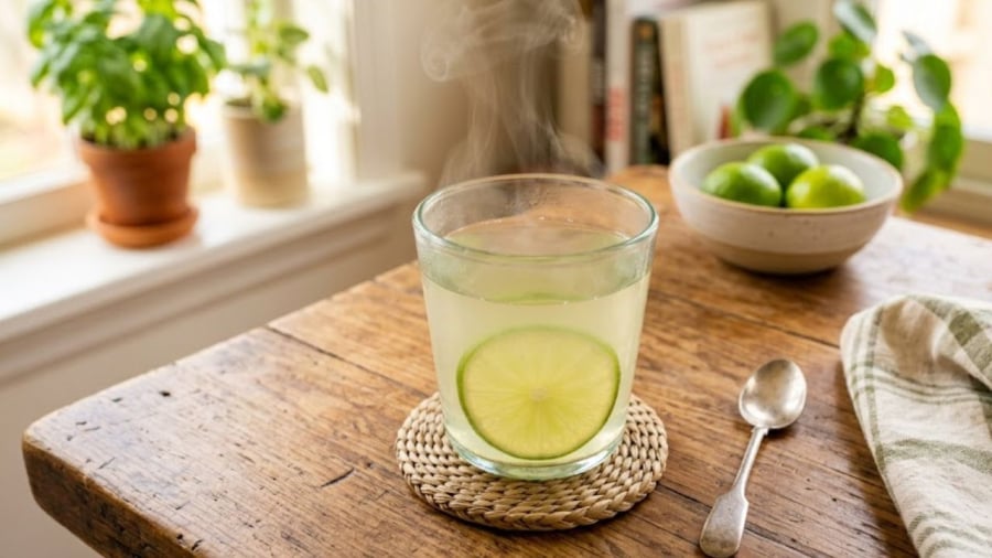 Nước chanh ấm là một trong những loại đồ uống có tác dụng hỗ trợ đào thải axit uric ra khỏi cơ thể.