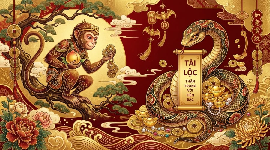 Tuổi Thân và tuổi Tỵ được khuyên cân nhắc kỹ trước khi xuống tiền, tránh chạy theo tâm lý đám đông.