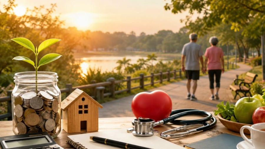 Hãy chuẩn bị sớm 3 thứ này để tuổi già được yên ổn