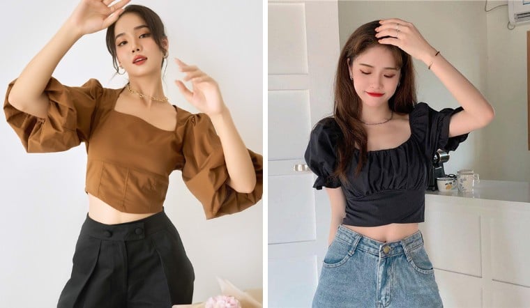 Không chỉ đóng vai trò trang trí, phần tay phồng còn có thể tạo hiệu ứng thị giác khá rõ rệt.