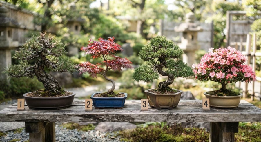 Hãy lựa chọn 1 bình bonsai bạn thích nhất 