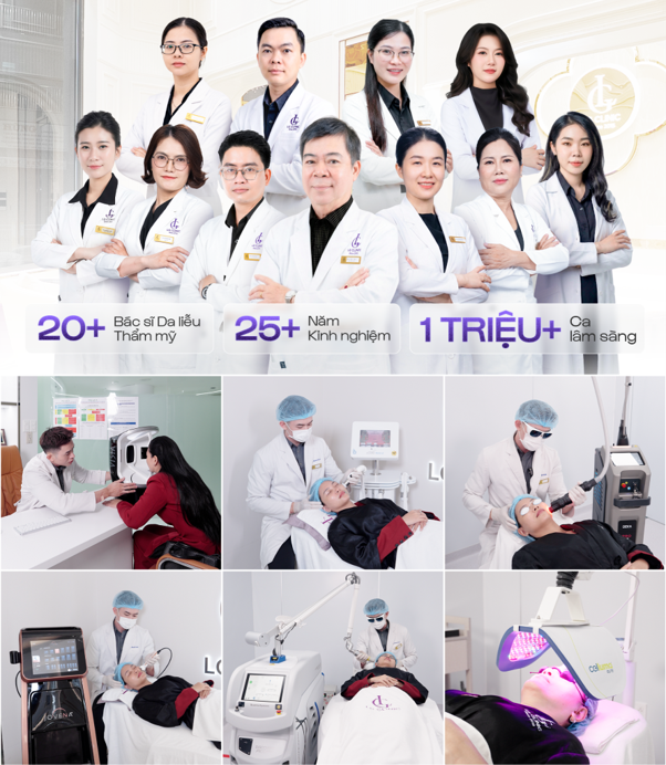 Phác đồ 5 công nghệ nâng cơ căng da 5 lớp tại LG Clinic do bác sĩ trực tiếp thực hiện