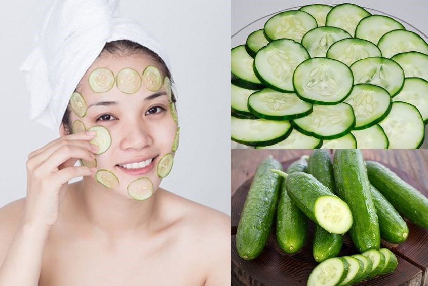 Dưa chuột chứa hàm lượng nước cao nên khi được làm mát và sử dụng trên da, nguyên liệu này thường tạo cảm giác dịu và sảng khoái.