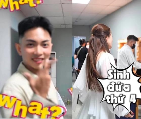 Câu nói bất ngờ của vợ khiến Phan Hiển có phản ứng đầy thích thú.   