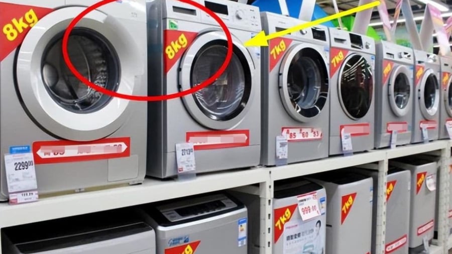Khối lượng quần áo 7kg, 8,5kg, 10kg... trên máy giặt là tính đồ khô hay đồ ướt?