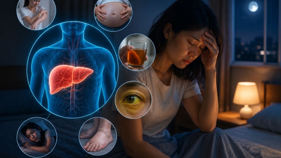 Buổi tối có nhiều dấu hiệu trong đây thì chớ chủ quan