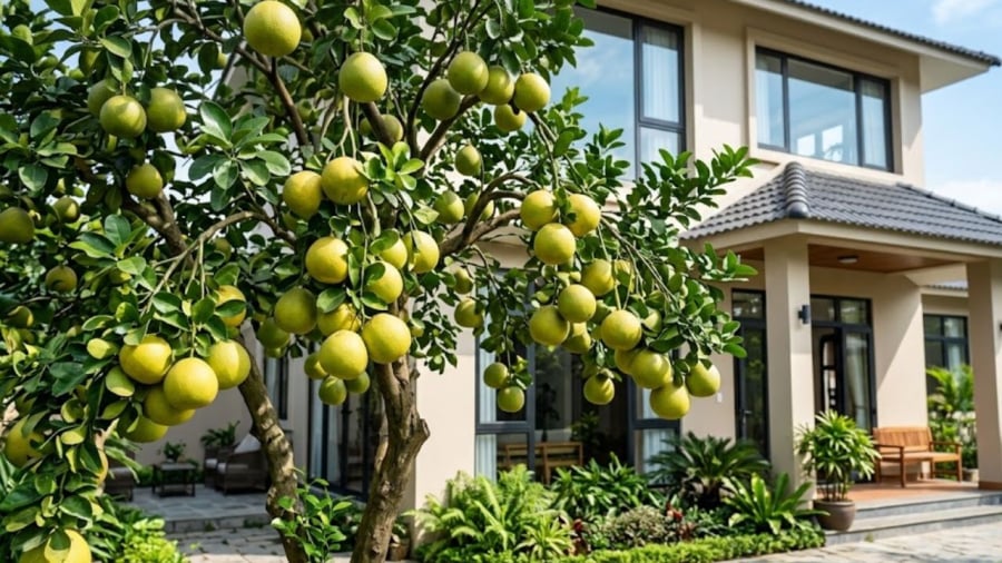 Trồng cây bưởi trước nhà không chỉ có tác dụng trang trí, lấy bóng mát hay lấy quả mà còn có ý nghĩa phong thủy riêng.