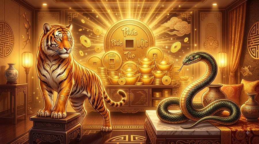 Tuổi Dần và tuổi Tỵ có thể đón những tín hiệu tích cực về tài lộc trong tuần mới 17 - 23/8.