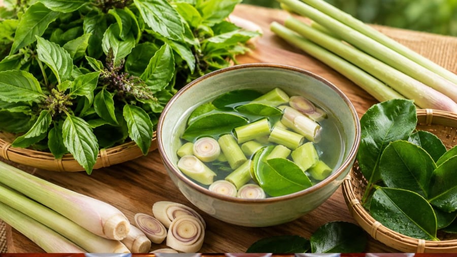 Những loại rau này không chỉ tạo mùi thơm mà còn rất tốt khi mang đi gội đầu