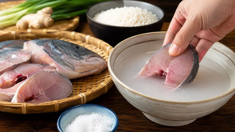 Loại nước này giúp khử mùi tanh của cá