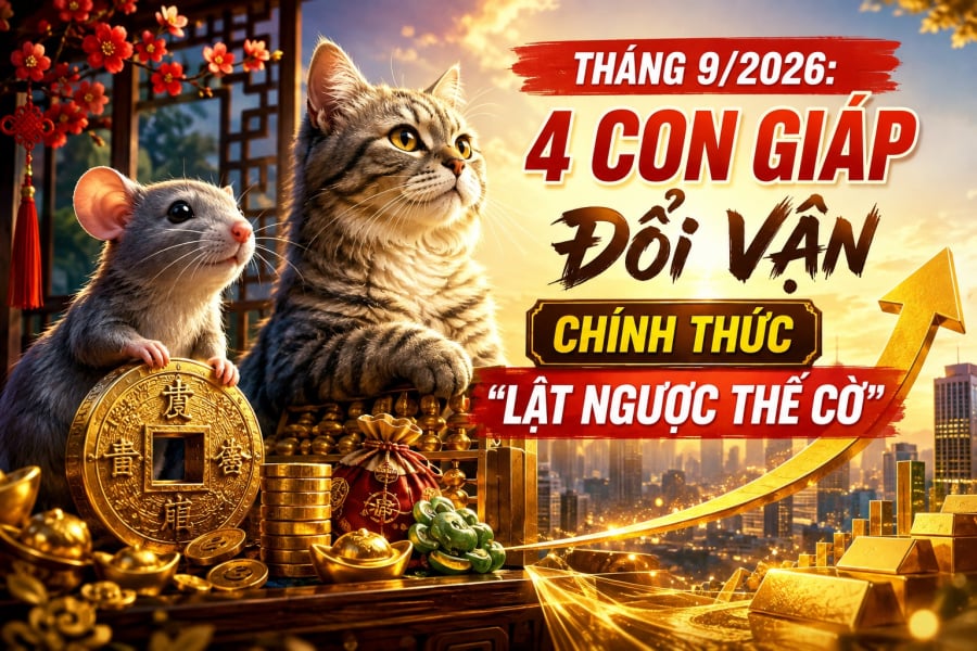 Theo quan niệm tử vi, vận trình mỗi người luôn có lúc thăng lúc trầm. Đặc biệt, khi bước sang một tháng mới, những cơ hội tưởng như đã khép lại có thể bất ngờ xuất hiện trở lại.     