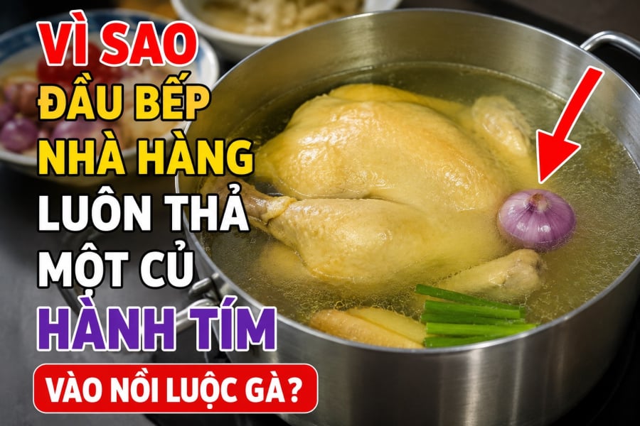 Luộc gà tưởng là việc đơn giản nhưng để có một đĩa gà vừa chín tới, da vàng đẹp, thịt mềm ngọt và đặc biệt không còn mùi hôi đặc trưng thì không phải ai cũng làm đúng. 