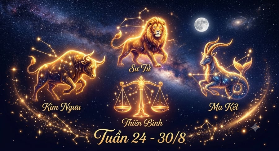 4 cung hoàng đạo có vận may tài chính nổi bật trong tuần mới 24 - 30/8.