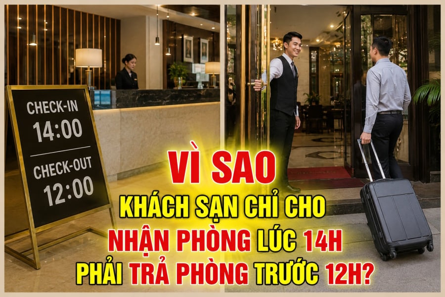 Một trong những lý do khiến khách sạn khó cho nhận phòng quá sớm là số lượng phòng cần xử lý cùng lúc.