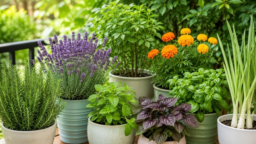 Những cây trồng này có thể trồng làm cảnh và cũng có thể đuổi muỗi