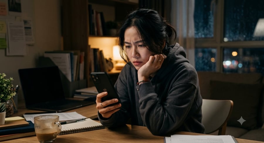 Đăng trạng thái bóng gió khi có mâu thuẫn có thể khiến chuyện riêng tư trở nên phức tạp hơn.