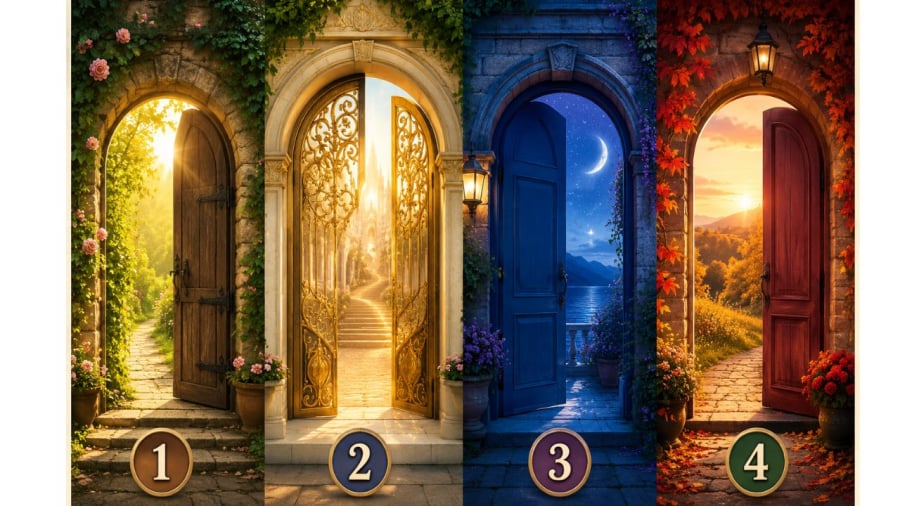 Bạn chọn cánh cửa nào?