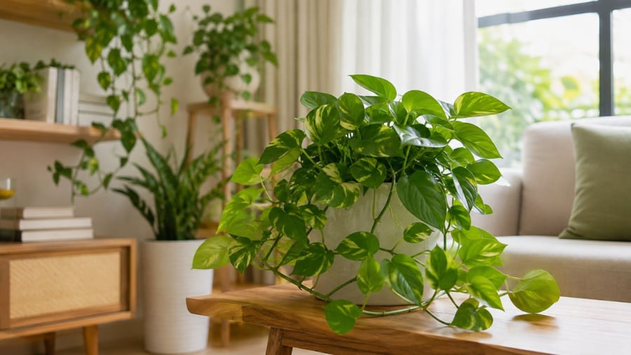 Đặt trầu bà ở đâu để vừa đẹp vừa hợp phong thủy?