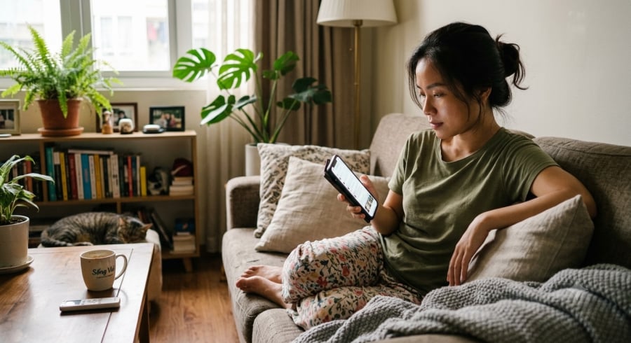 Nhiều người có thói quen vừa có vài phút rảnh là lập tức cầm điện thoại lên lướt mạng xã hội, xem tin nhắn hoặc video.