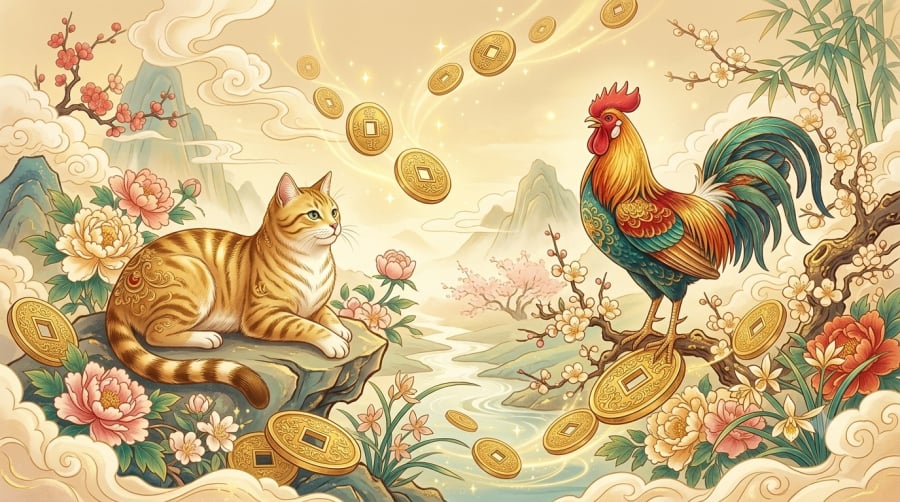 Tuổi Mão và tuổi Dậu có vận trình sáng hơn, dễ gặp quý nhân và đón thêm cơ hội cải thiện thu nhập.