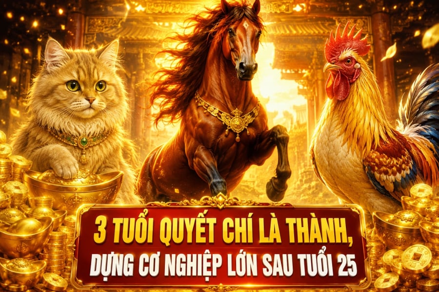 3 tuổi quyết chí là thành, dựng cơ nghiệp lớn sau tuổi 25