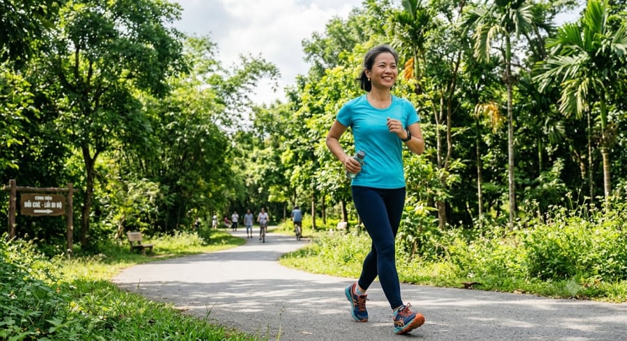 Duy trì vận động đều đặn là một trong những thói quen quan trọng giúp phụ nữ bảo vệ sức khỏe khi tuổi tác tăng lên.
