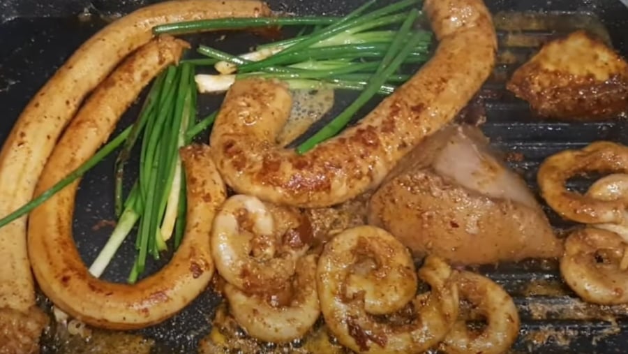 Lòng bò nhập vào nhà hàng là chủ yếu