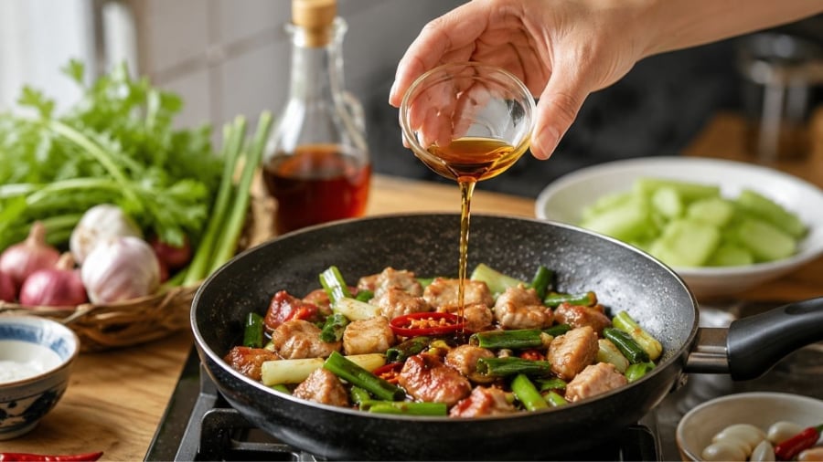 Cẩn thận khi nêm nước mắm kẻo mất mùi thơm