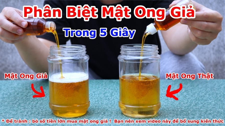 Một trong những cách kiểm tra được truyền miệng khá phổ biến là dùng một chén nước sạch. 