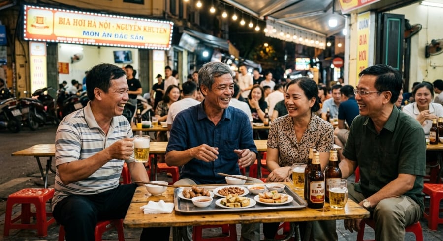 Một buổi gặp bạn bè giúp người đàn ông nhận ra mình đã lâu không dành thời gian cho cuộc sống riêng.