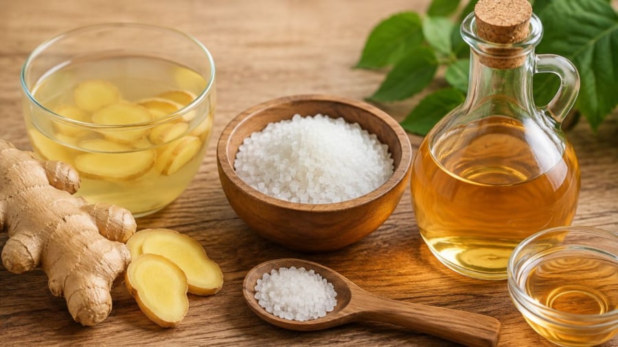 Những nguyên liệu quen thuộc trong bếp lại có thể giúp hỗ trợ làm sạch da đầu hơn