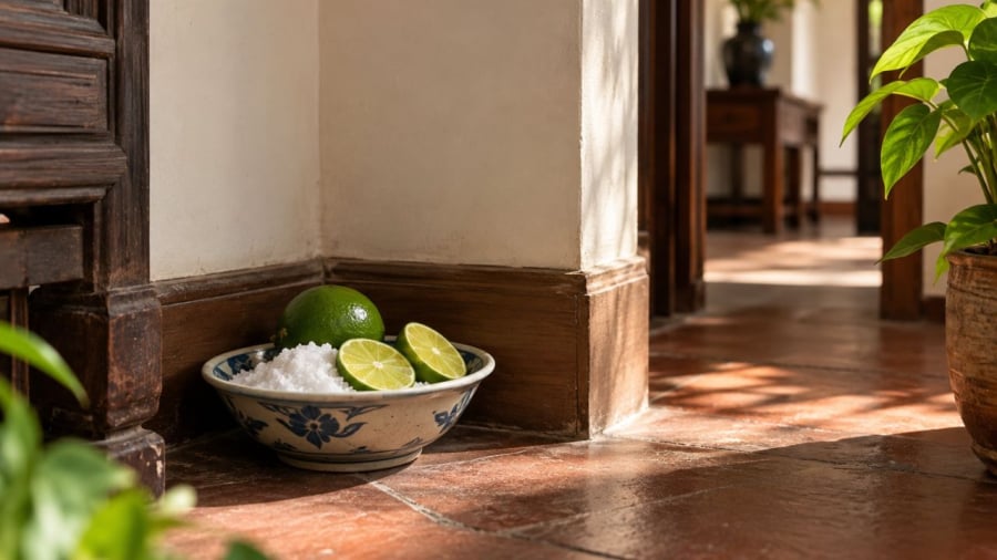 Đặt bát chanh muối ở góc nhà là thói quen của nhiều gia đình