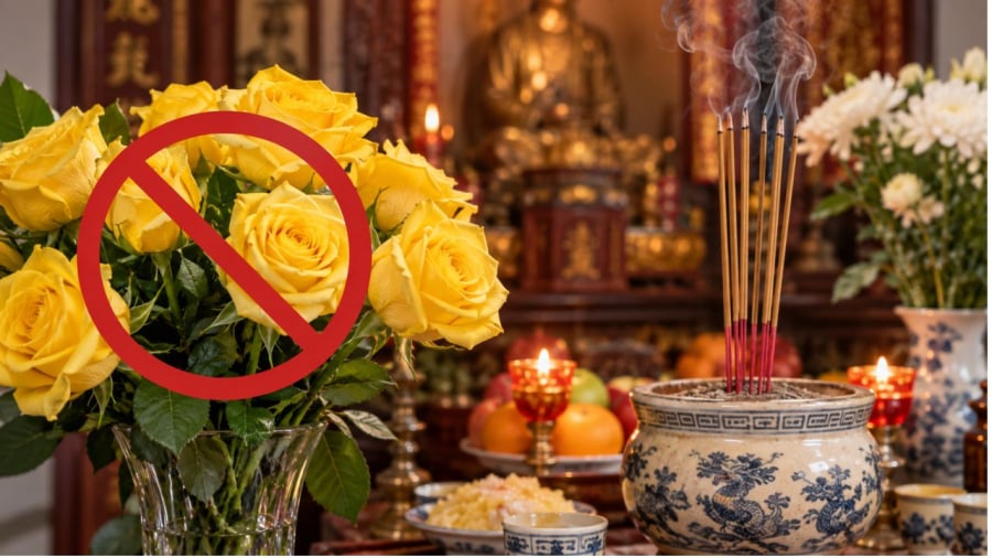 Hoa hồng vàng ít khi được dâng cúng