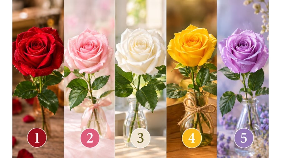 Bạn chọn bông hồng nào?