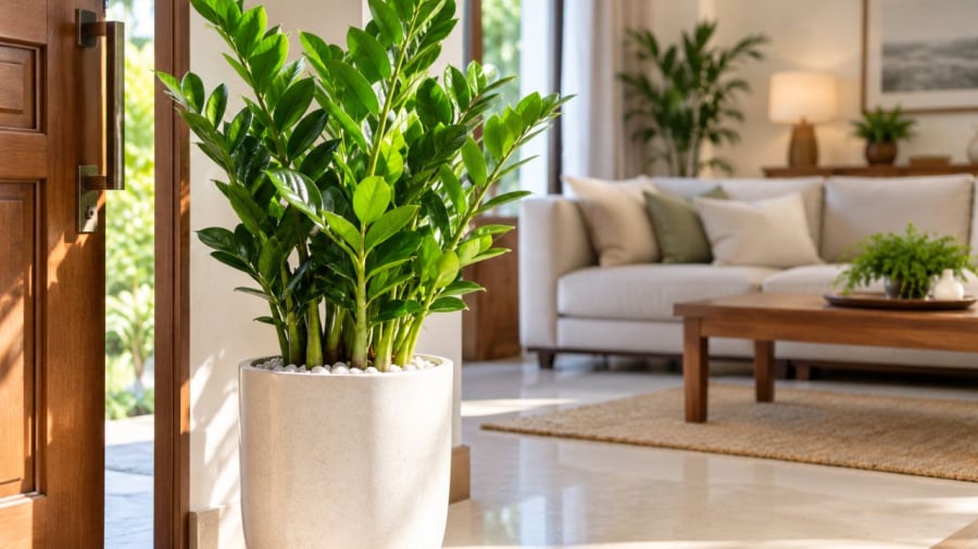 Khi trồng cây kim tiền phong thủy, hãy chú ý vị trí