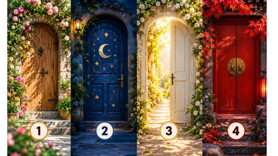 Bạn chọn cánh cửa nào?