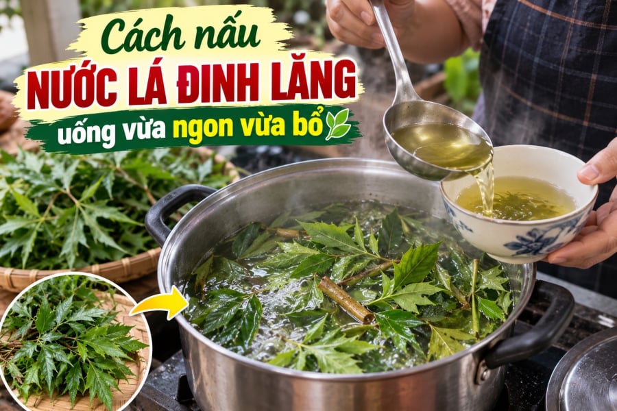 Cách nấu không cầu kỳ, chỉ cần vài bước là có thể chuẩn bị một ấm nước thơm nhẹ để uống trong ngày.