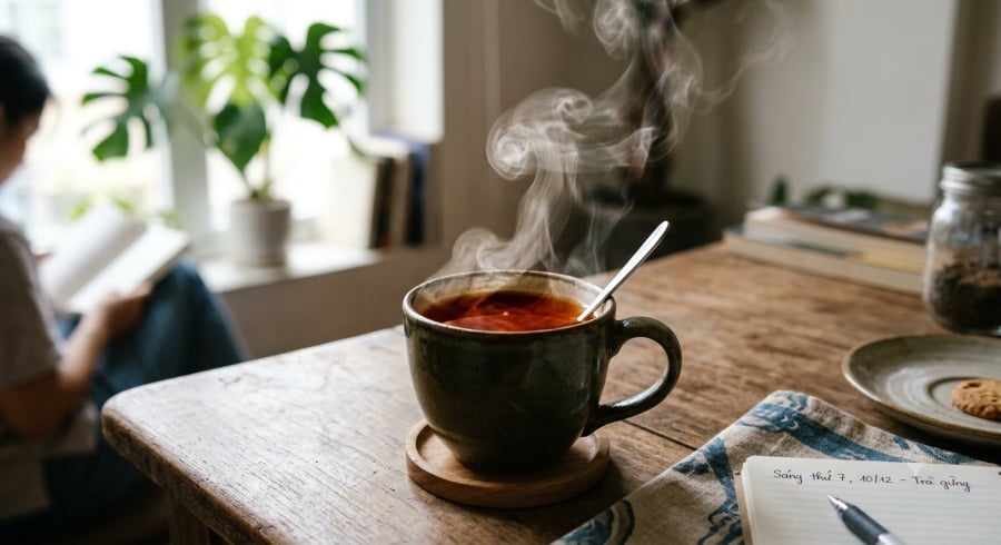 Uống trà hoặc cà phê khi còn quá nóng là thói quen được nghiên cứu lưu ý về nguy cơ đối với thực quản.